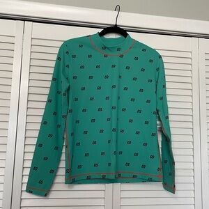Eddie Bauer x Karla Welch Mock-Neck Long-Sleeve Top